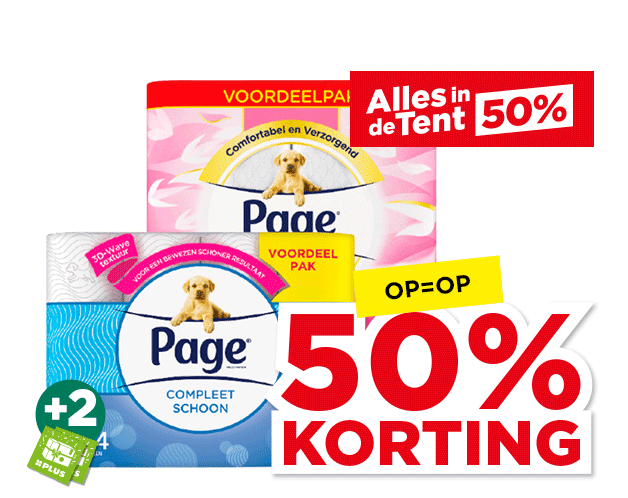 Page Toiletpapier | Bekijk aanbieding