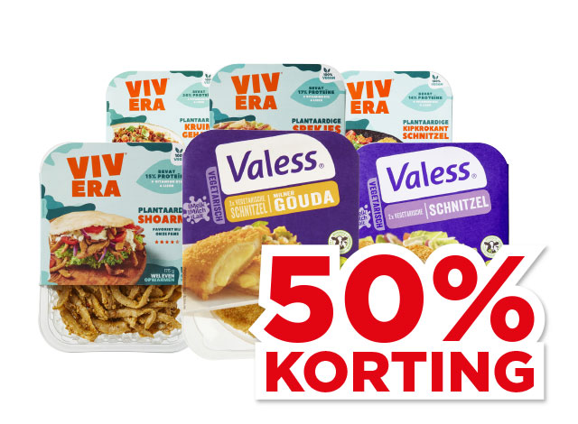 Alle Vivera of Valess Vleesvervangers | Bekijk aanbieding