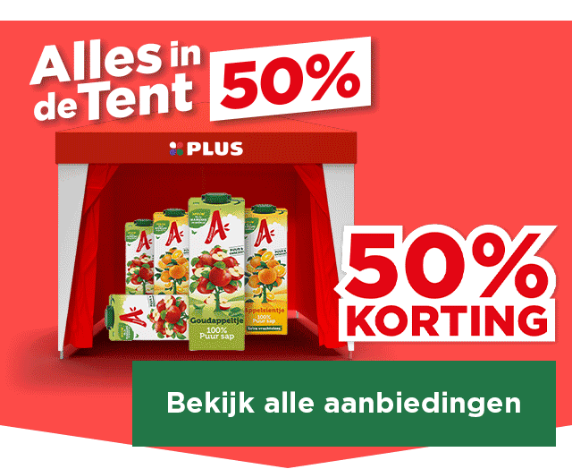 Alles in de Tent 50% | Bekijk alle aanbiedingen