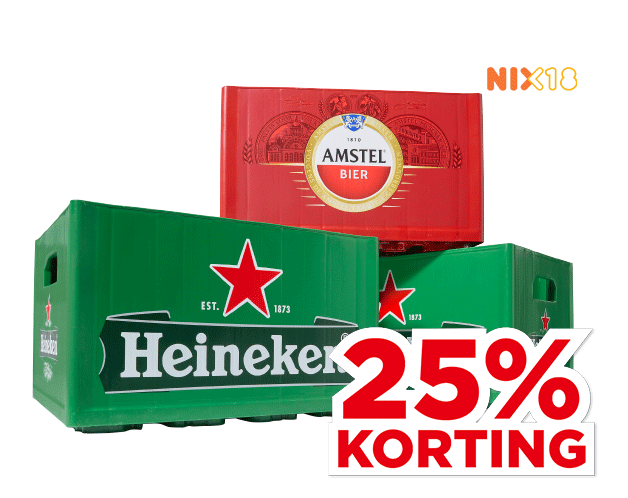 Amstel of Heineken Pils | Bekijk aanbieding