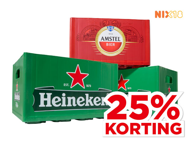 Amstel of Heineken Pils | Bekijk aanbieding