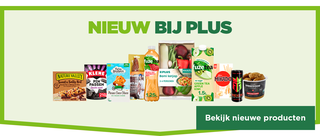 NIEUW BIJ PLUS | Bekijk nieuwe producten