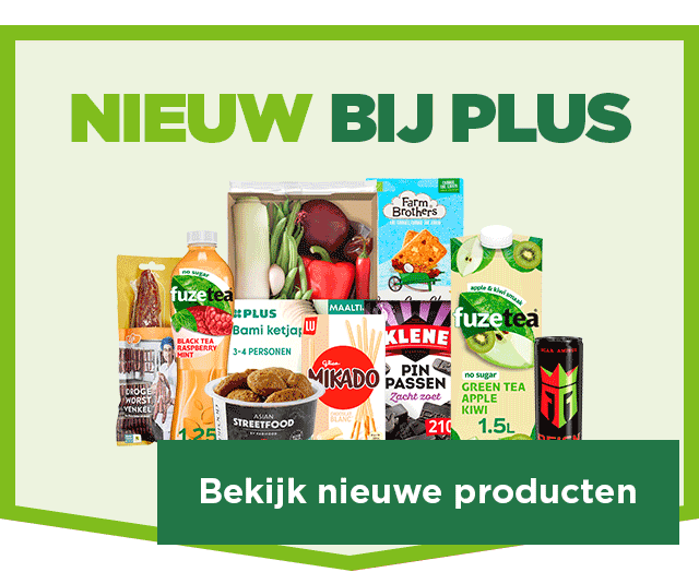 NIEUW BIJ PLUS | Bekijk nieuwe producten