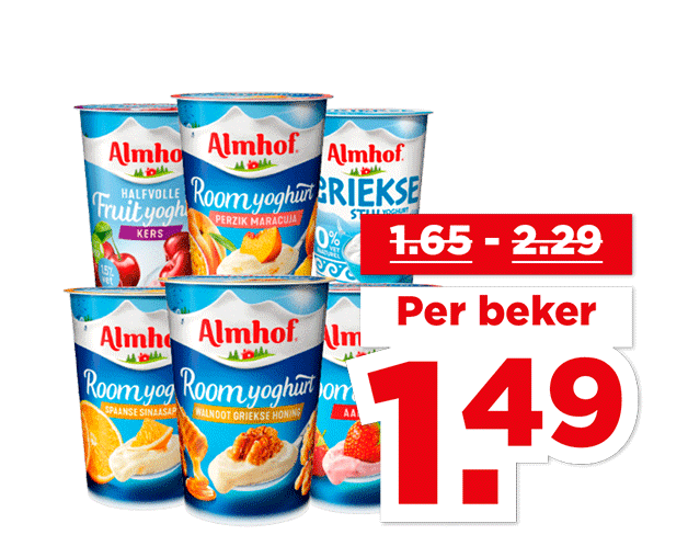 Almhof Yoghurt | Bekijk aanbieding