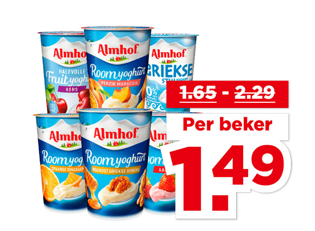 Almhof Yoghurt | Bekijk aanbieding