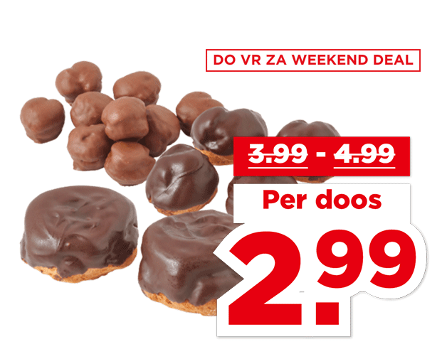 PLUS Chocosoesjes, Bossche bollen of midi Bossche bollen | Bekijk aanbieding