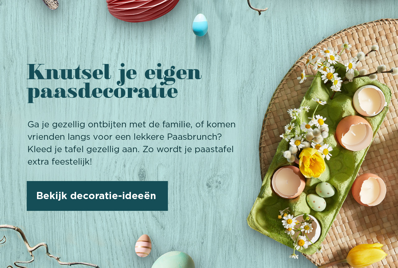 Knutsel je eigen paasdecoratie | Bekijk decoratie-ideeën