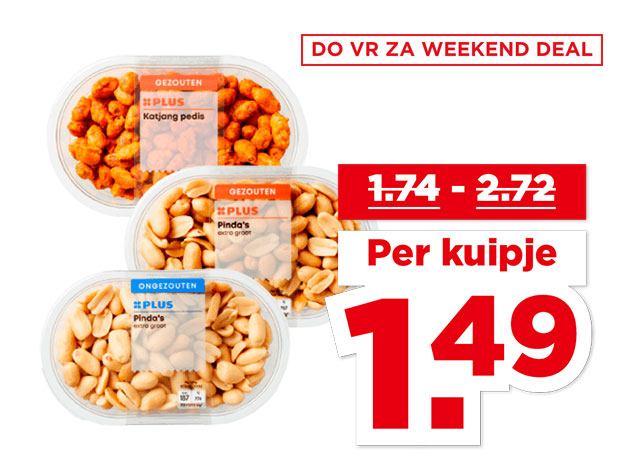 PLUS Pinda’s | Bekijk aanbieding