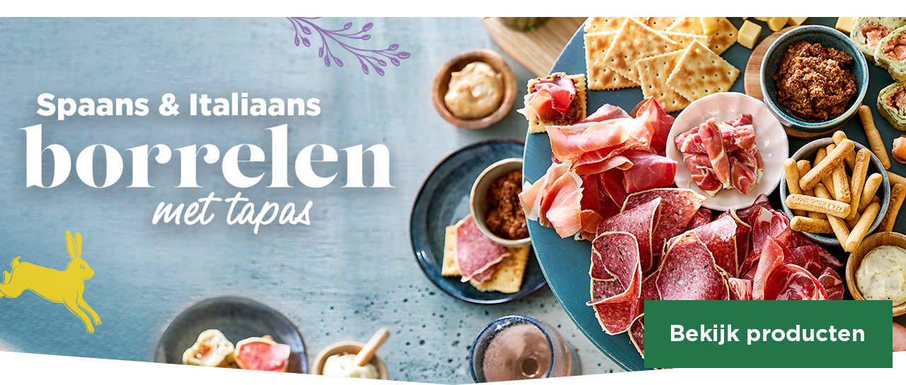 Spaans & Italiaans borrelen met tapas | Bekijk producten