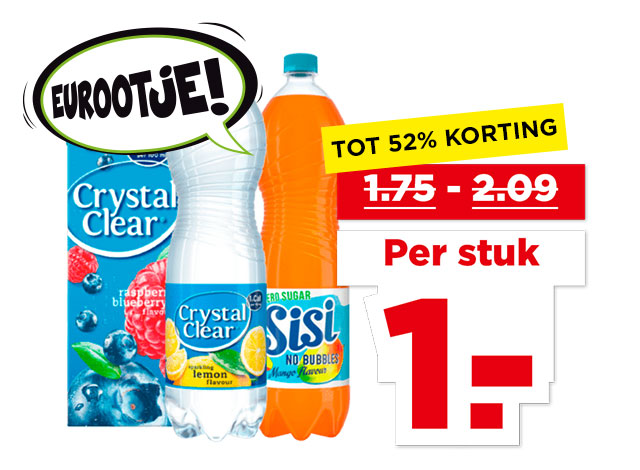 Crystal Clear of Sisi | Bekijk aanbieding