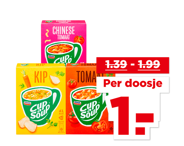 Unox Cup-a-soup | Bekijk aanbieding