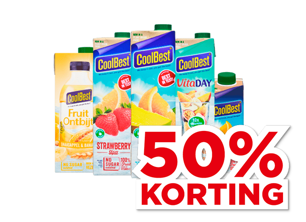 Coolbest Sap, fruitontbijt of smoothie | Bekijk aanbieding Coolbest Sap, fruitontbijt of smoothie | Bekijk aanbieding