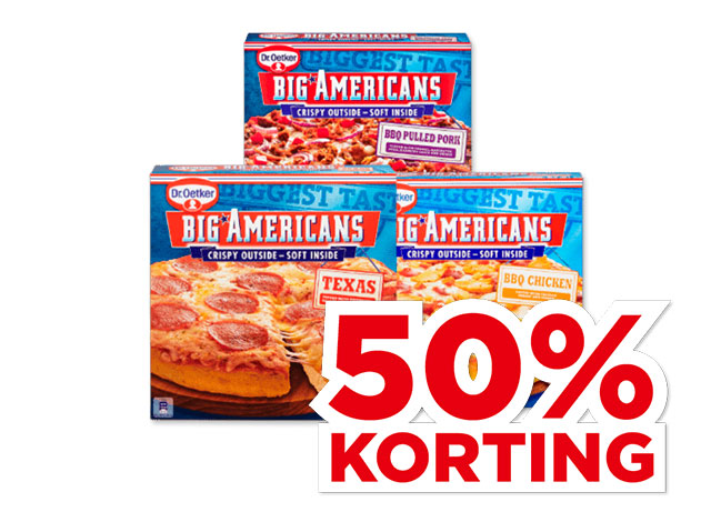 Dr. Oetker Big Americans pizza | Bekijk aanbieding Dr. Oetker Big Americans pizza | Bekijk aanbieding