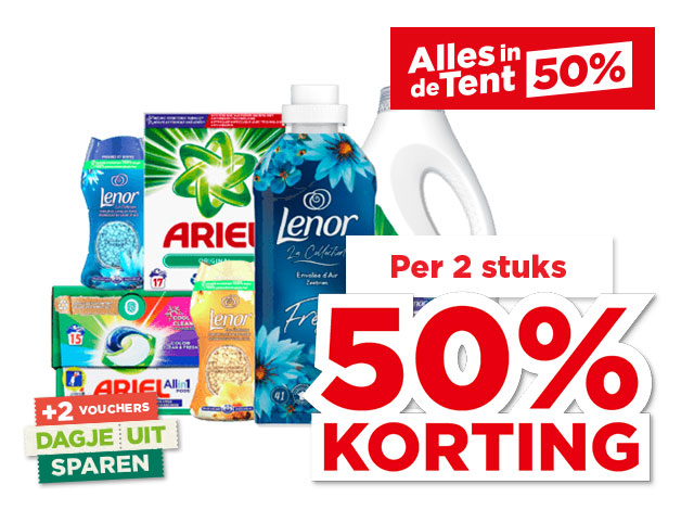 Ariel of Lenor | Bekijk aanbieding Ariel of Lenor | Bekijk aanbieding