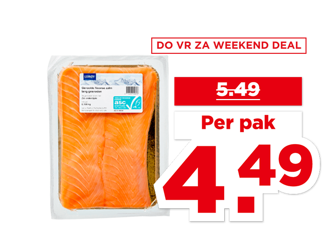 Leroy Lang gesneden Noorse zalm | Bekijk aanbieding Leroy Lang gesneden Noorse zalm | Bekijk aanbieding