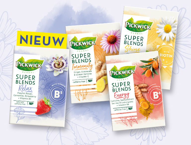 Pickwick Herbal Super Blends | Probeer nu