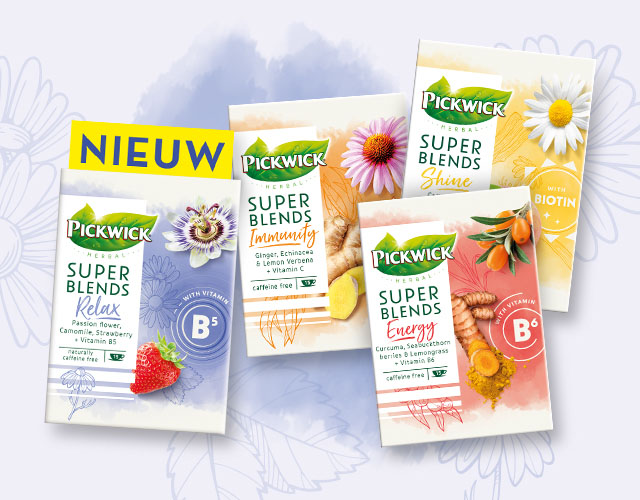 Pickwick Herbal Super Blends | Probeer nu