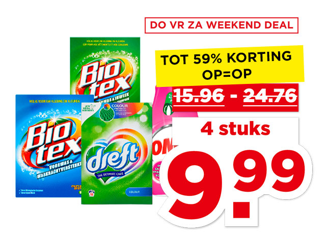 Dreft, Biotex of Omo Wasmiddel | Bekijk aanbieding Dreft, Biotex of Omo Wasmiddel | Bekijk aanbieding