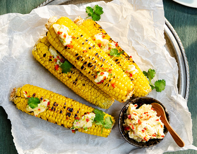 Geroosterde maïskolven | Bekijk recept