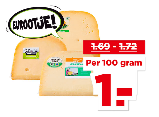 PLUS Klaverland, Beemster of GIJS Graskaas | Bekijk aanbieding PLUS Klaverland, Beemster of GIJS Graskaas | Bekijk aanbieding