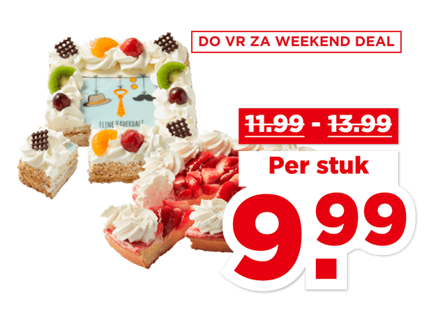Aardbeienvlaai of vaderdag slagroomtaart | Bekijk aanbieding Aardbeienvlaai of vaderdag slagroomtaart | Bekijk aanbieding