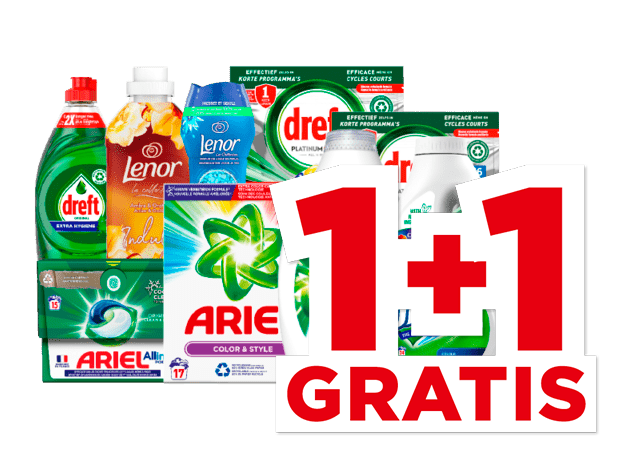 Ariel, Lenor of Dreft | Bekijk aanbieding Ariel, Lenor of Dreft | Bekijk aanbieding