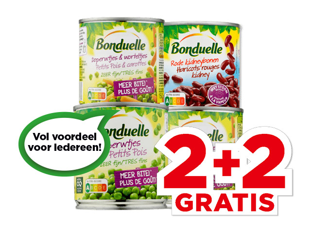 Bonduelle Groente | Bekijk aanbieding Bonduelle Groente | Bekijk aanbieding