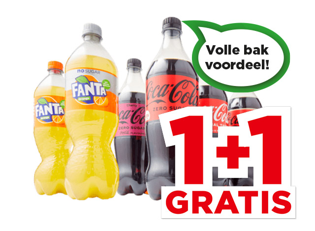 Coca-Cola of Fanta | Bekijk aanbieding Coca-Cola of Fanta | Bekijk aanbieding