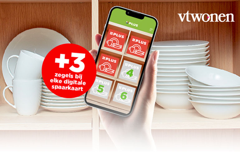 Dubbel sparen met de PLUS app | Spaar sneller