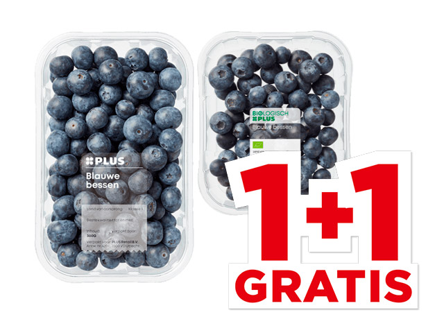 PLUS of Biologisch PLUS Blauwe bessen | Bekijk aanbieding PLUS of Biologisch PLUS Blauwe bessen | Bekijk aanbieding