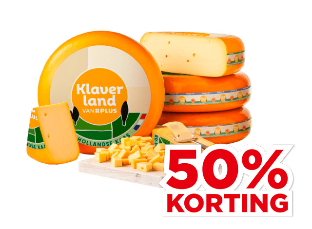 Alle PLUS Klaverland Kaas 48+ stukken | Bekijk aanbieding