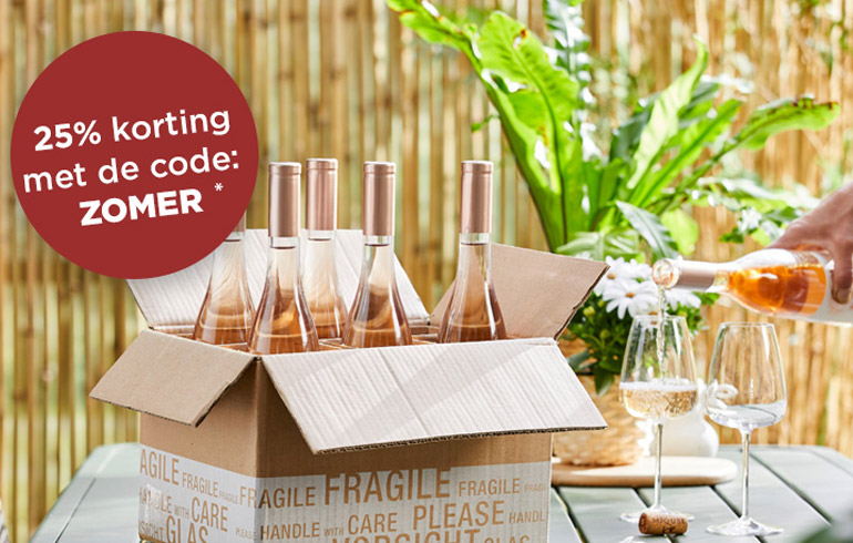 Zomerkorting in onze online wijnspeciaalzaak | Bestel nu