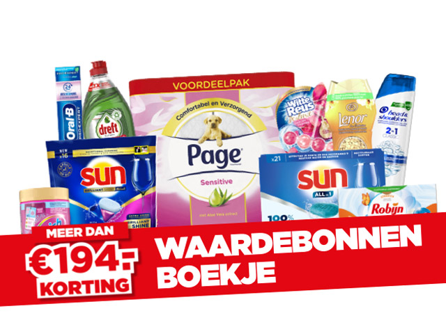 Waardebonnen boekje | Bespaar nu