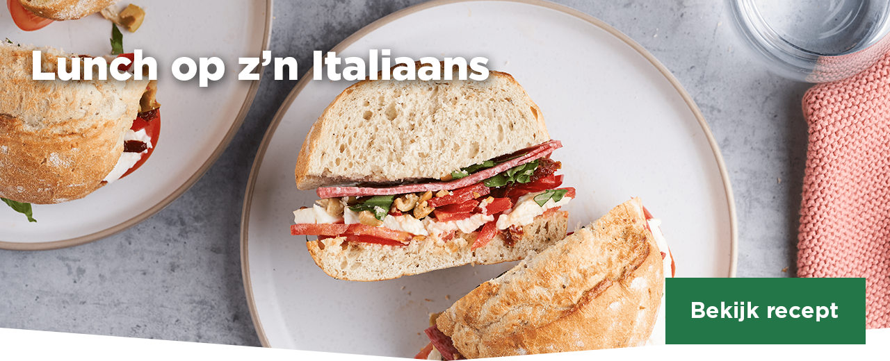 Lunch op z'n Italiaans | Bekijk recept