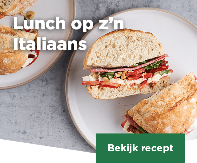 Lunch op z'n Italiaans | Bekijk recept