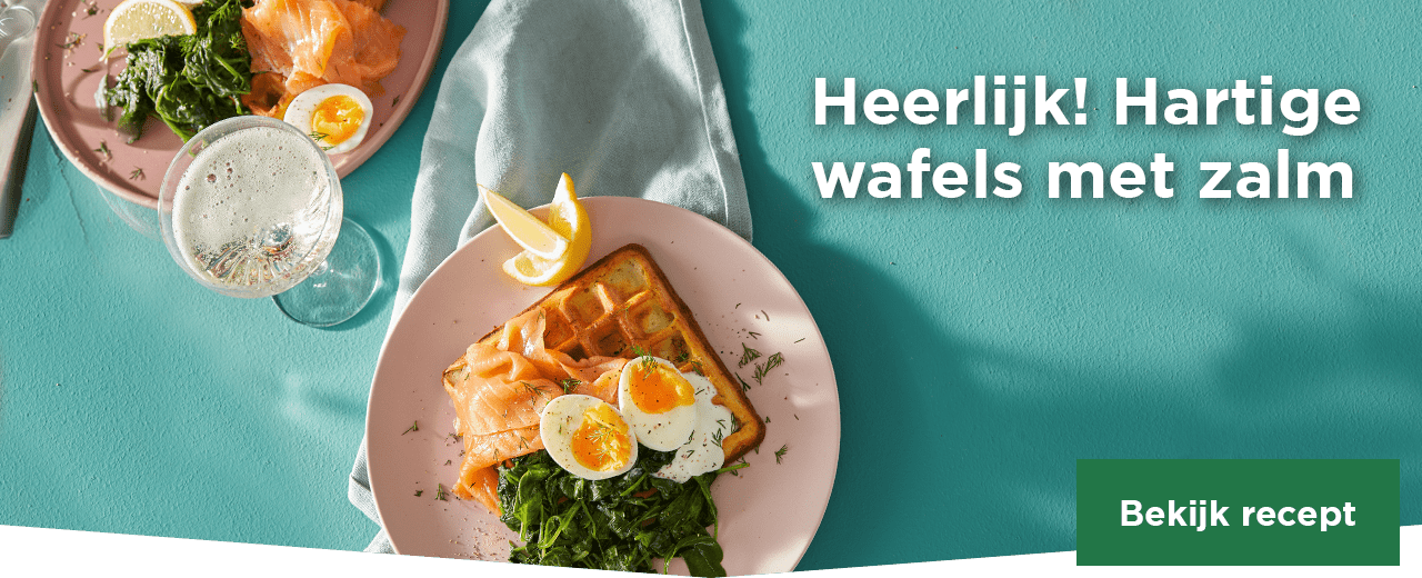 Heerlijk! Hartige wafels met zalm | Bekijk Recept