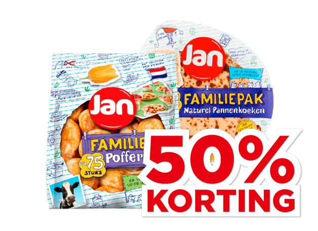 Jan Pannenkoeken of poffertjes | Bekijk aanbieding