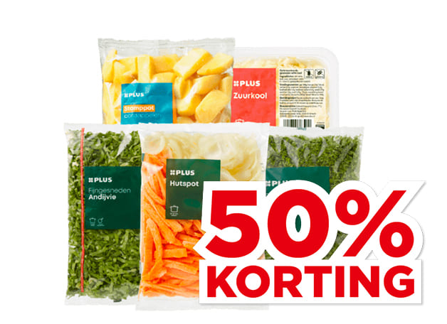 PLUS Stamppotgroenten of aardappelen | Bekijk aanbieding