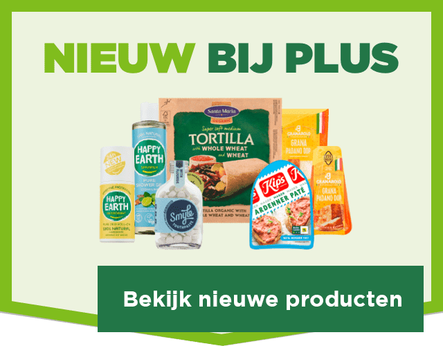 Nieuw bij PLUS | Bekijk nieuwe producten