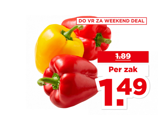 PLUS Paprika mix | Bekijk aanbieding