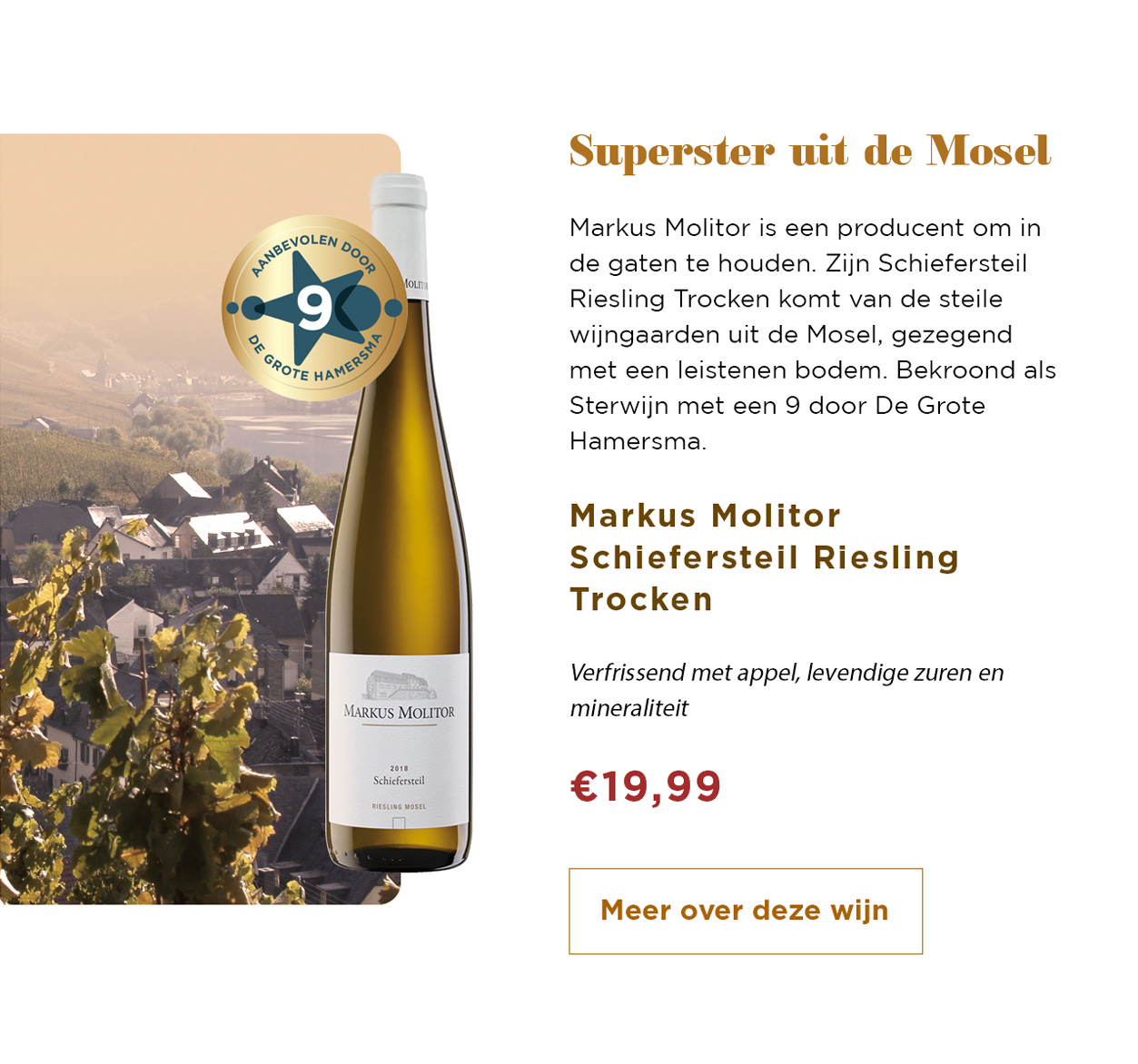 Superster uit de Mosel | Markus Molitor Schiefersteil Riesling Trocken | Meer over deze wijn