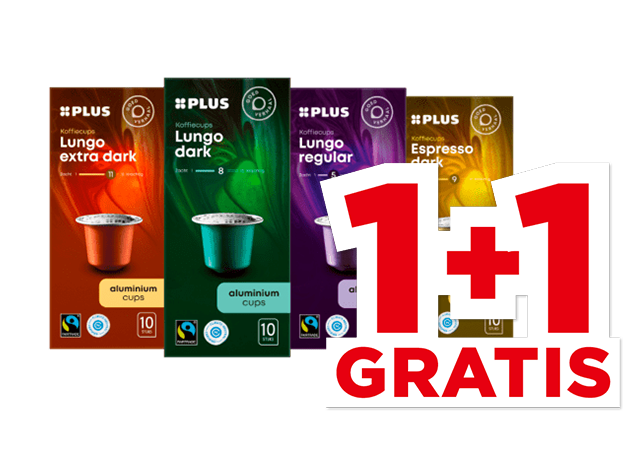 PLUS Koffiecups