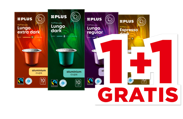PLUS Koffiecups
