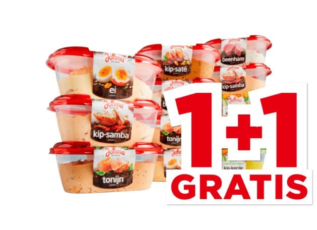 Johma Salade of roomkaasspread | Bekijk aanbieding
