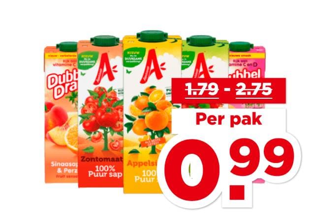Appelsientje of Dubbeldrank | Bekijk aanbieding
