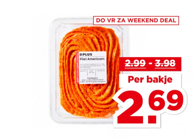 PLUS Filet Americain | Bekijk aanbieding