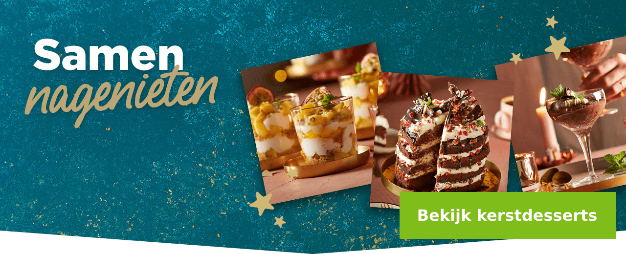 Samen nagenieten | Bekijk kerstdesserts