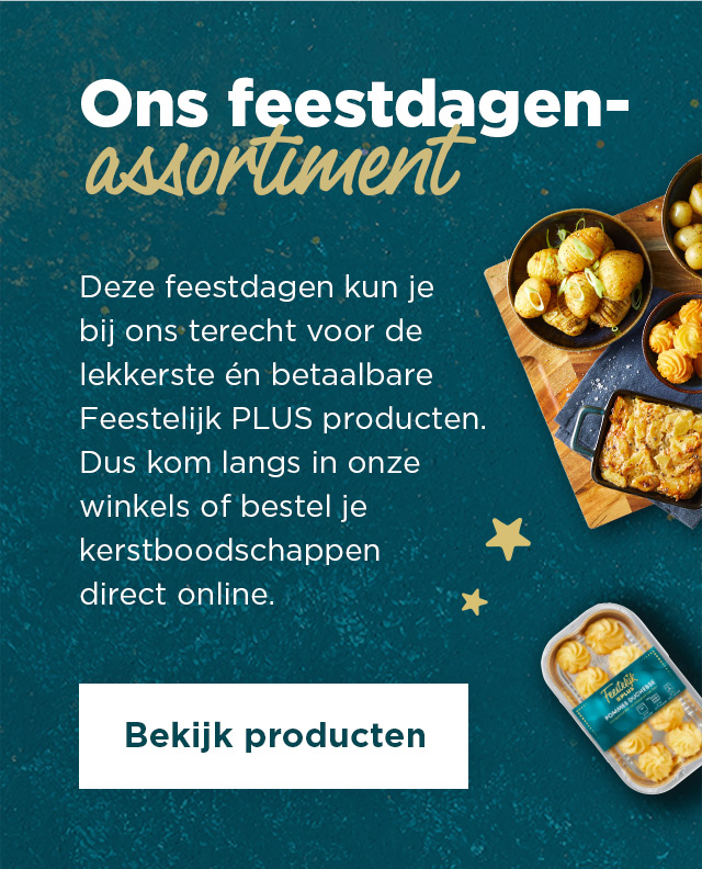 Ons feestdagen-assortiment | Bekijk producten