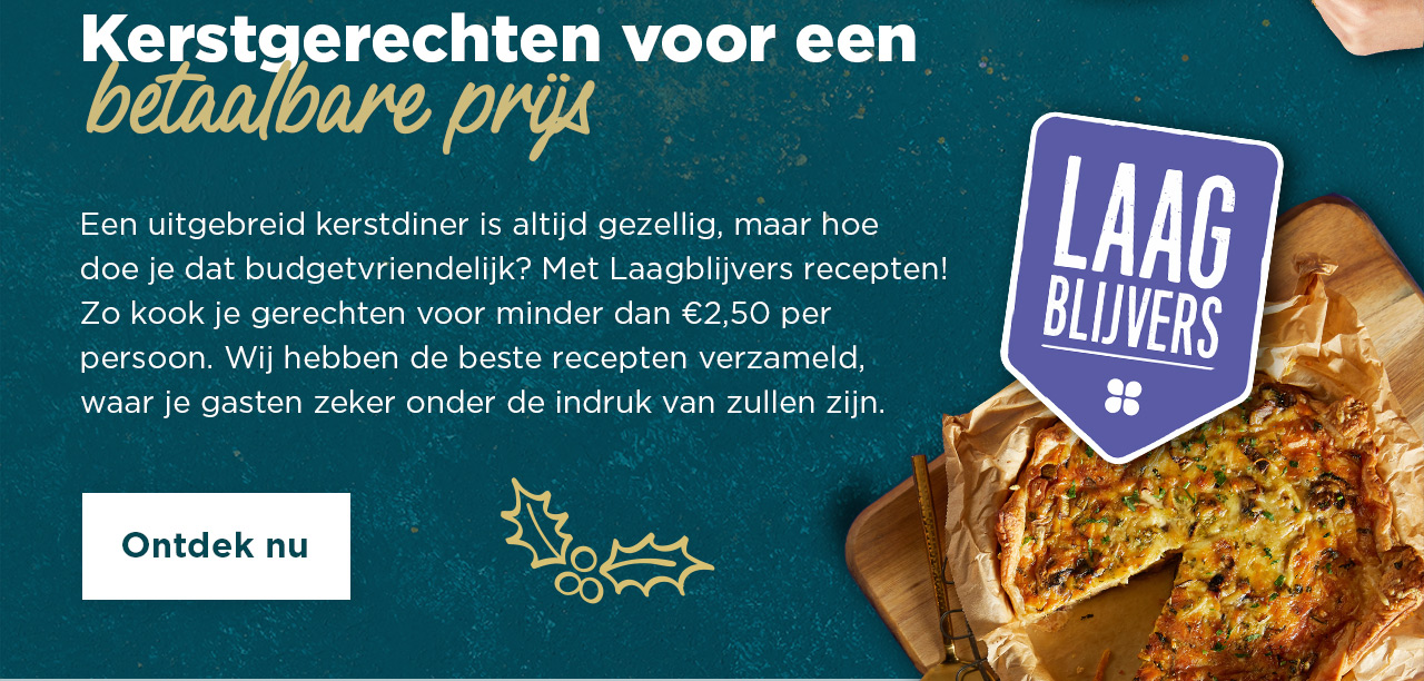 Kerstgerechten voor een betaalbare prijs | Ontdek nu