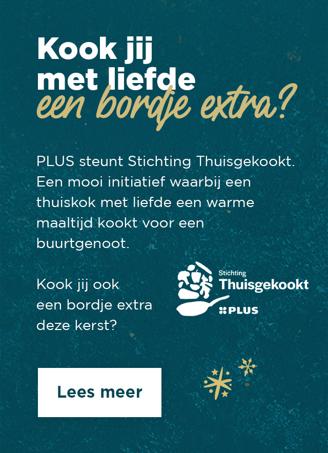 Kook jij met liefde een bordje extra? | Lees meer